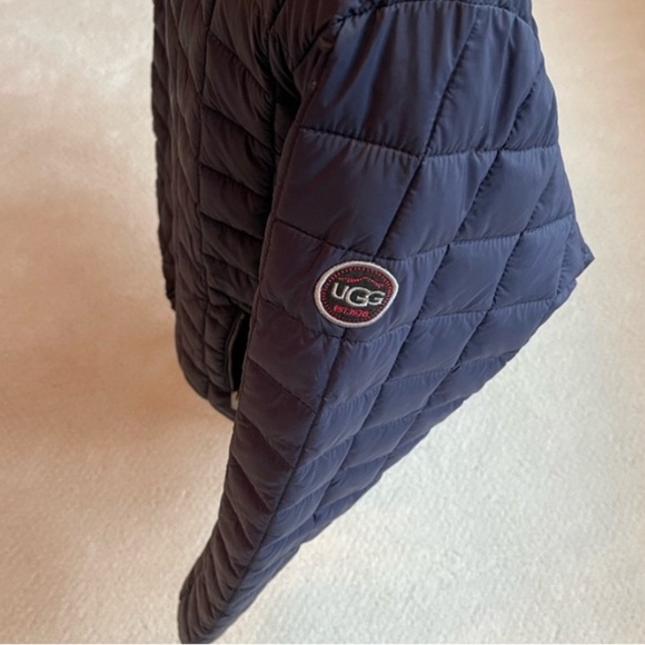UGG Men SIZE XL Joel Packable Quilted Puffer Jacket NAVY BLUE - Picture 8 of 15